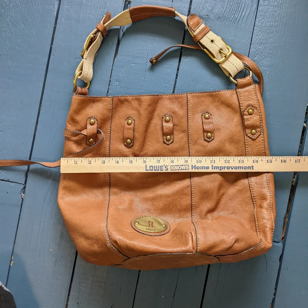 Fossil Leather Purse Bag - Picture 2 of 8
